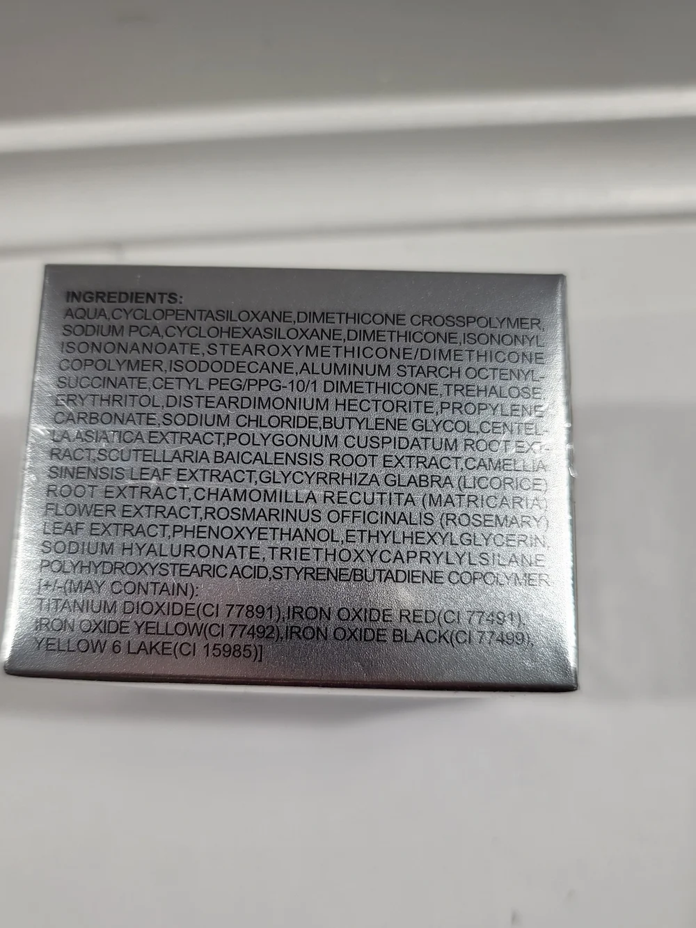 Snowzoom Cover Cream Neutralizing 6in1 Foundation Cover Cream 1.23oz Exp 11/27